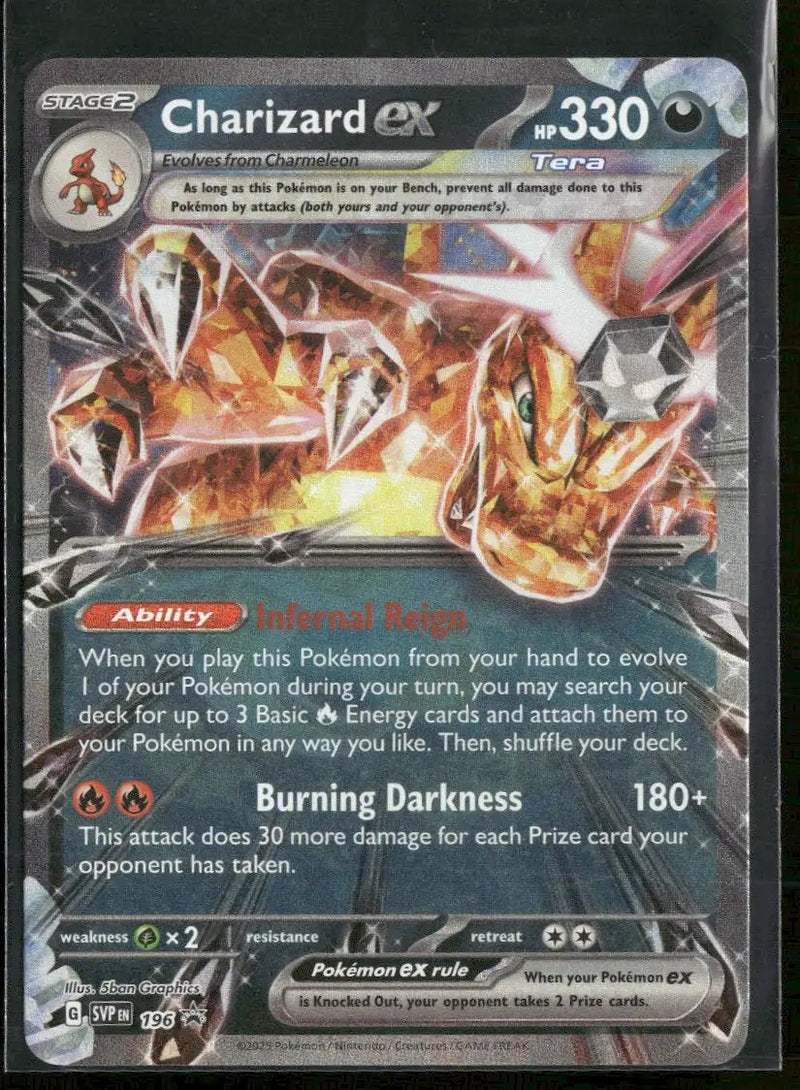 SV: Scarlet & Violet Promo Cards Charizard ex -196 #196