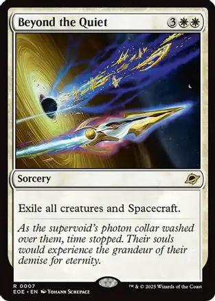 Beyond the Quiet (EOE-007) - Edge of Eternities Foil