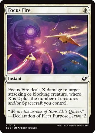 Focus Fire (EOE-018) - Edge of Eternities
