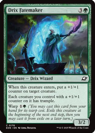 Drix Fatemaker (EOE-178) - Edge of Eternities Foil