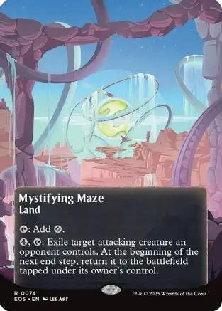 Mystifying Maze (0074) (Borderless) (EOS-074) - Edge of Eternities: Stellar Sights