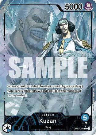 Kuzan (040) (Alternate Art) (OP12-040) - Legacy of the Master Foil