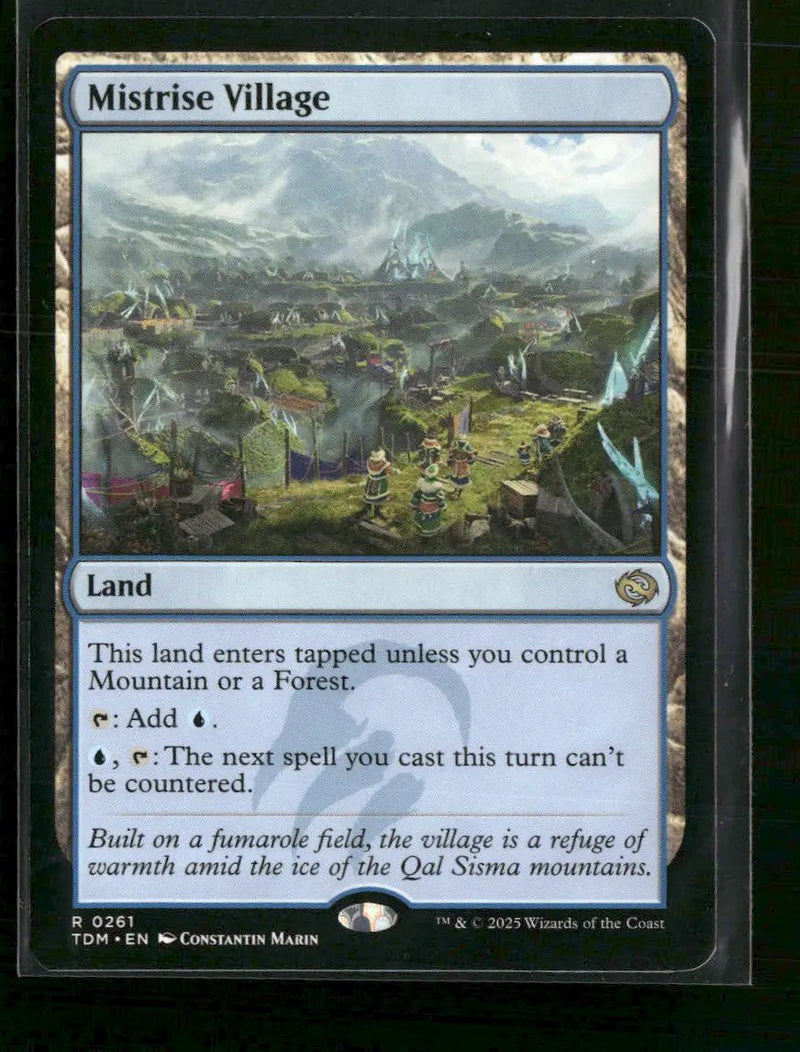 Tarkir: Dragonstorm Mistrise Village #261