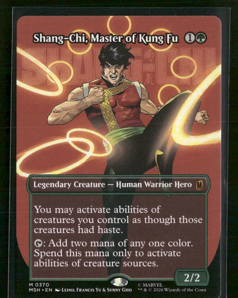 Marvel Super Heroes Shang-Chi, Master of Kung Fu (Borderless) (0370) #370