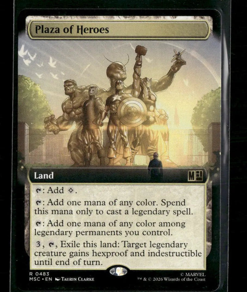 Commander: Marvel Super Heroes Plaza of Heroes (Extended Art) #483