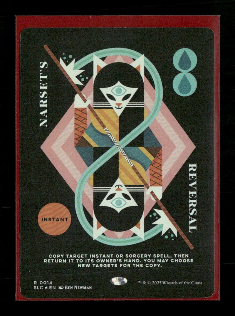 Secret Lair Countdown kit Narset's Reversal #14