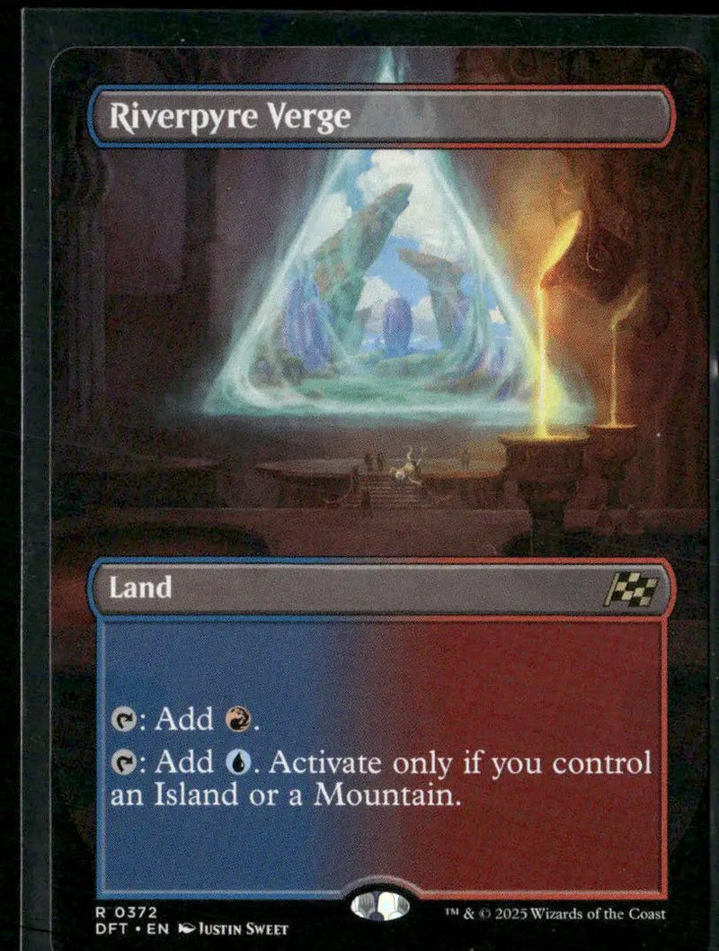 Aetherdrift Riverpyre Verge (Borderless) #372