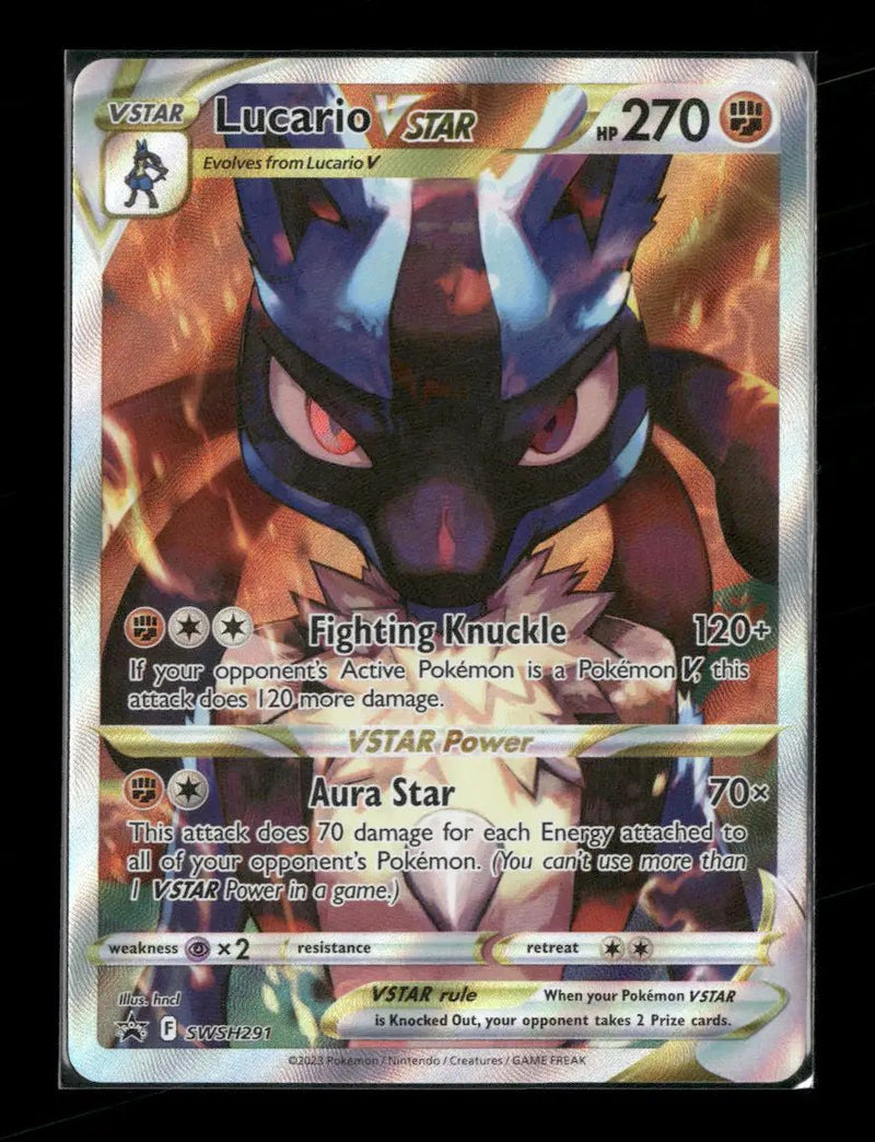 SWSH: Sword & Shield Promo Cards Lucario VSTAR #SWSH291