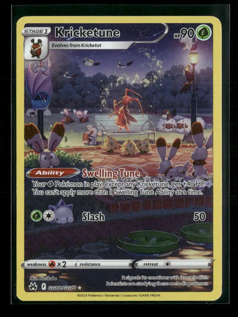 SWSH: Crown Zenith: Galarian Gallery Kricketune #GG02/GG70