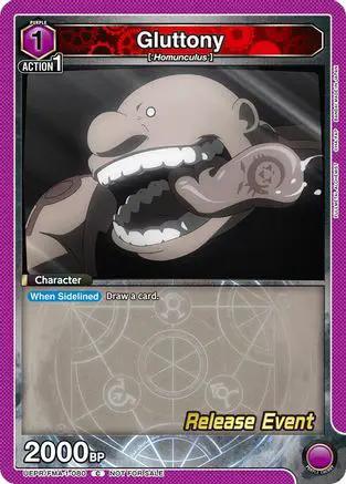 Gluttony (080) (UEPR/FMA-1-080) - UE09BT FULLMETAL ALCHEMIST Release Event Cards