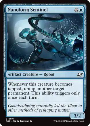 Nanoform Sentinel (EOE-071) - Edge of Eternities Foil