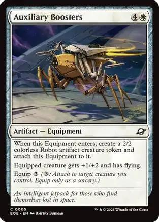 Auxiliary Boosters (EOE-005) - Edge of Eternities Foil