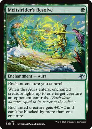 Meltstrider's Resolve (EOE-199) - Edge of Eternities Foil