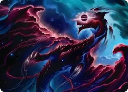 Nova Hellkite Art Card (18/54) (AAEOE-018) - Art Series: Edge of Eternities