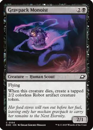 Gravpack Monoist (EOE-104) - Edge of Eternities Foil