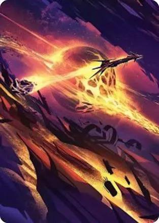 Scavenger Grounds Art Card (53/54) (AAEOE-053) - Art Series: Edge of Eternities