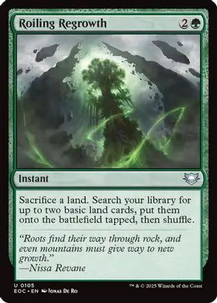 Roiling Regrowth (EOC-105) - Commander: Edge of Eternities