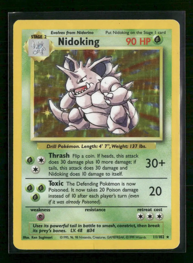 Base Set Nidoking #011/102