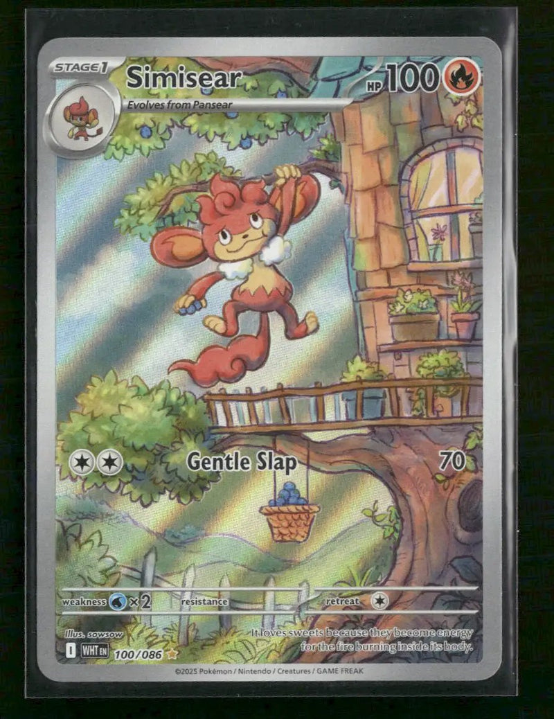 SV: White Flare Simisear #100/086