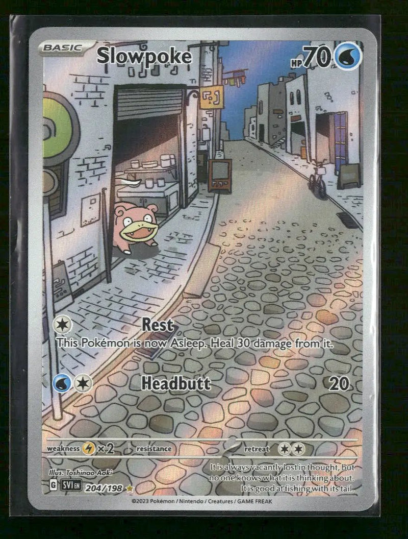 SV01: Scarlet & Violet Base Set Slowpoke #204/198