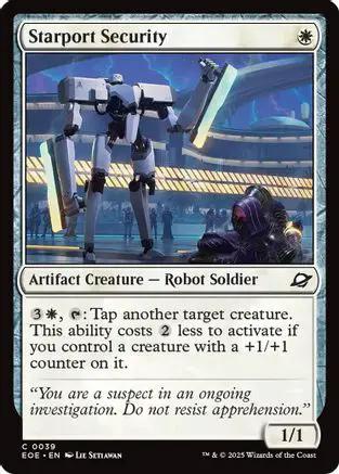 Starport Security (EOE-039) - Edge of Eternities Foil