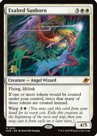 Exalted Sunborn (PRE-015) - Prerelease Cards Foil