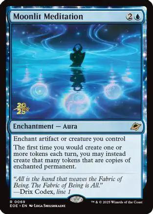 Moonlit Meditation (PRE-069) - Prerelease Cards Foil
