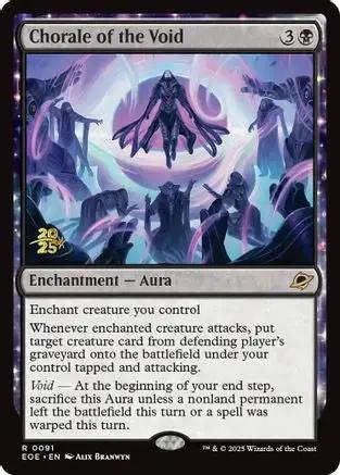 Chorale of the Void (PRE-091) - Prerelease Cards Foil