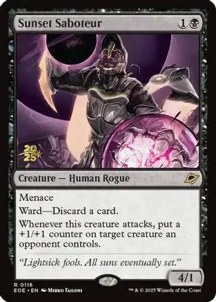Sunset Saboteur (PRE-116) - Prerelease Cards Foil