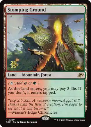 Stomping Ground (PRE-258) - Prerelease Cards Foil