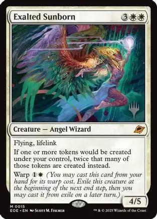 Exalted Sunborn (PPEOE-015) - Promo Pack: Edge of Eternities Foil