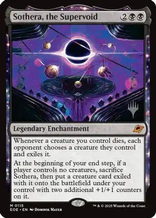 Sothera, the Supervoid (PPEOE-115) - Promo Pack: Edge of Eternities Foil