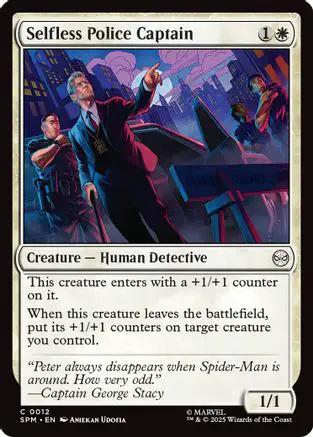 Selfless Police Captain (SPM-012) - Marvel's Spider-Man