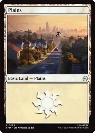 Plains (0194) (SPM-194) - Marvel's Spider-Man Foil