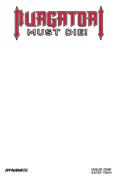 Purgatori Must Die #1 F Blank Authentix Variant (01/04/2023) Dynamite