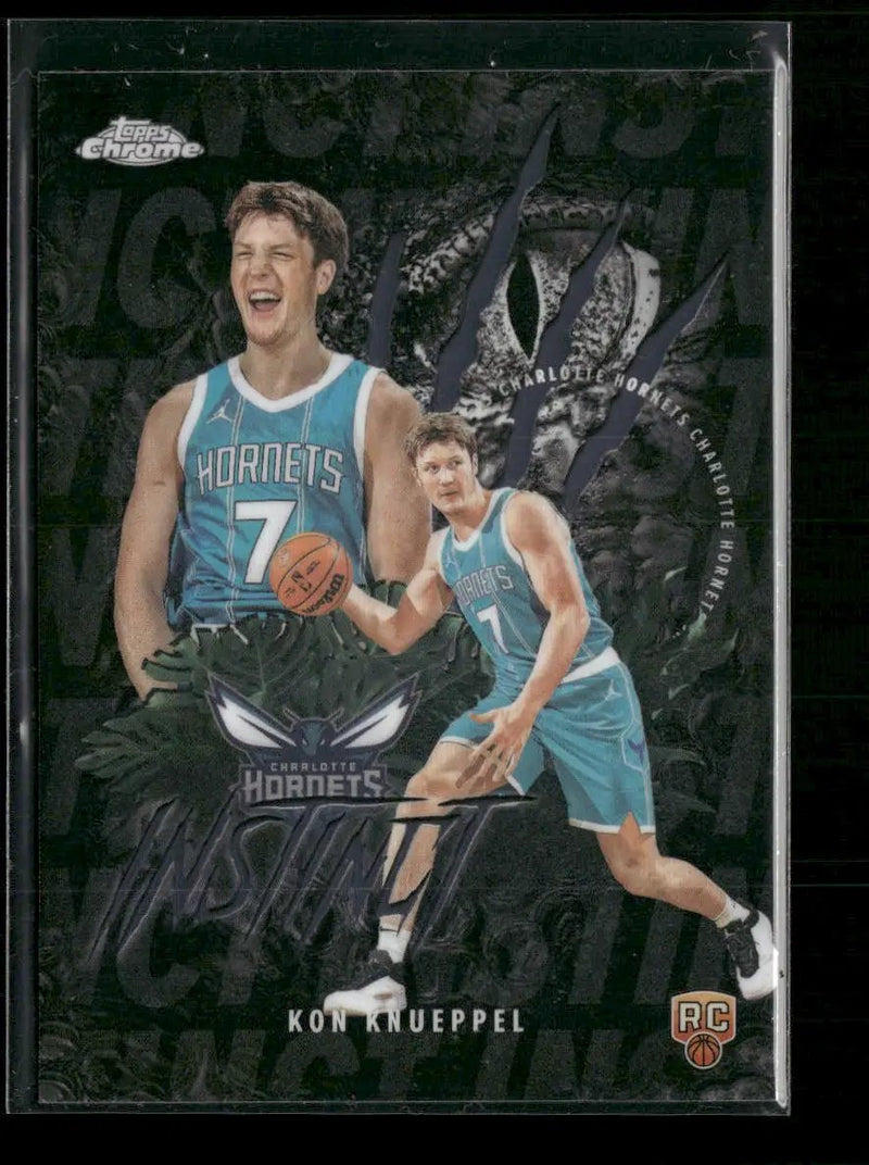 2025-26 Topps Chrome Instinct Kon Knueppel # INS-14
