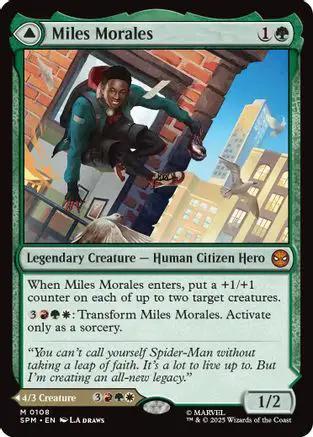 Miles Morales (SPM-108) - Marvel's Spider-Man Foil