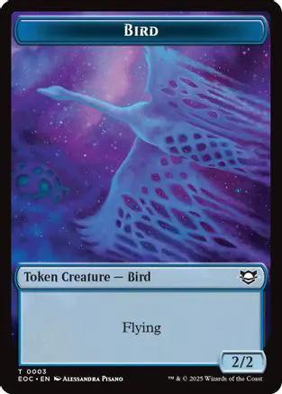 Bird // Pest Double-Sided Token (EOC-3 // 9) - Commander: Edge of Eternities Foil