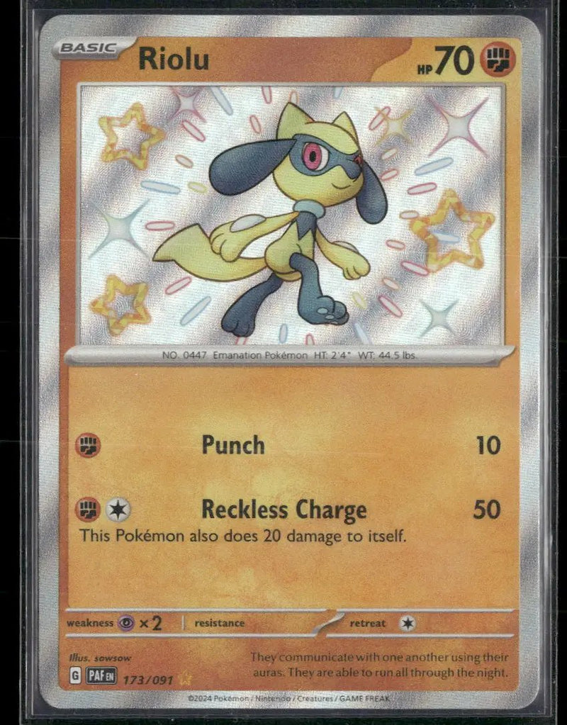 SV: Paldean Fates Riolu #173/091