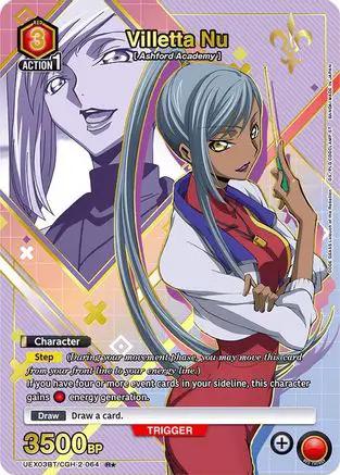 Villetta Nu (R*) (UEX03BT/CGH-2-064) - UEX03BT CODE GEASS Lelouch of the Rebellion Vol2 Foil