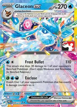 Glaceon ex 026/131 - Prize Pack Series Cards Holofoil