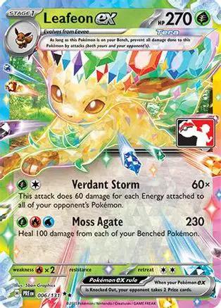 Leafeon ex 006/131 - Prize Pack Series Cards Holofoil