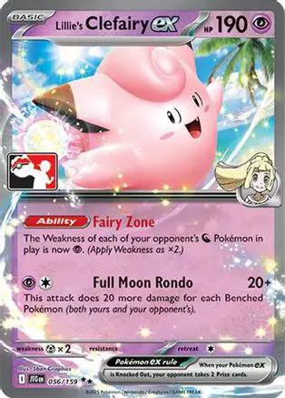 Lillie's Clefairy ex 056/159 - Prize Pack Series Cards Holofoil