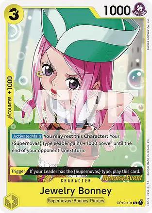 Jewelry Bonney (101) (OP12-101) - Legacy of the Master Release Event Cards