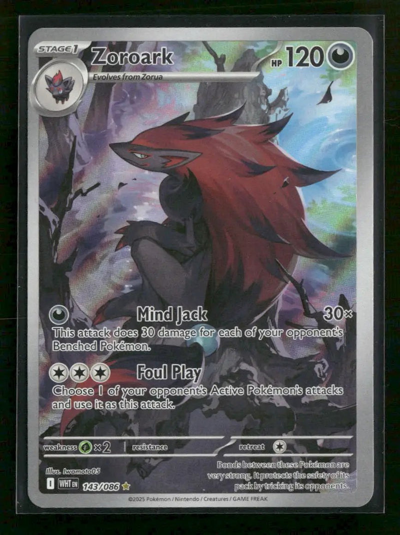 SV: White Flare Zoroark #143/086