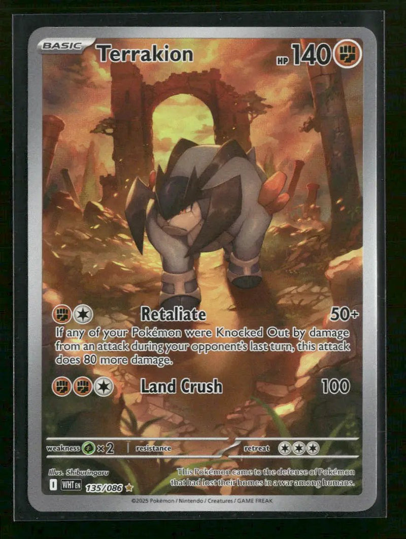 SV: White Flare Terrakion #135/086