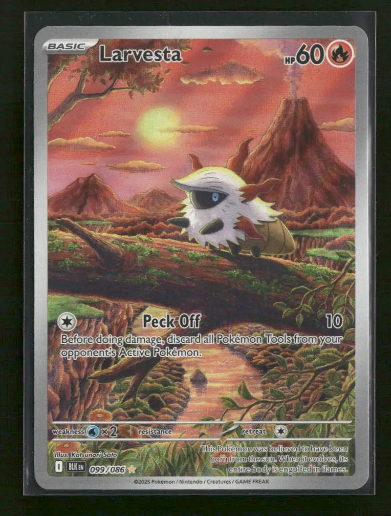 SV: Black Bolt Larvesta #099/086