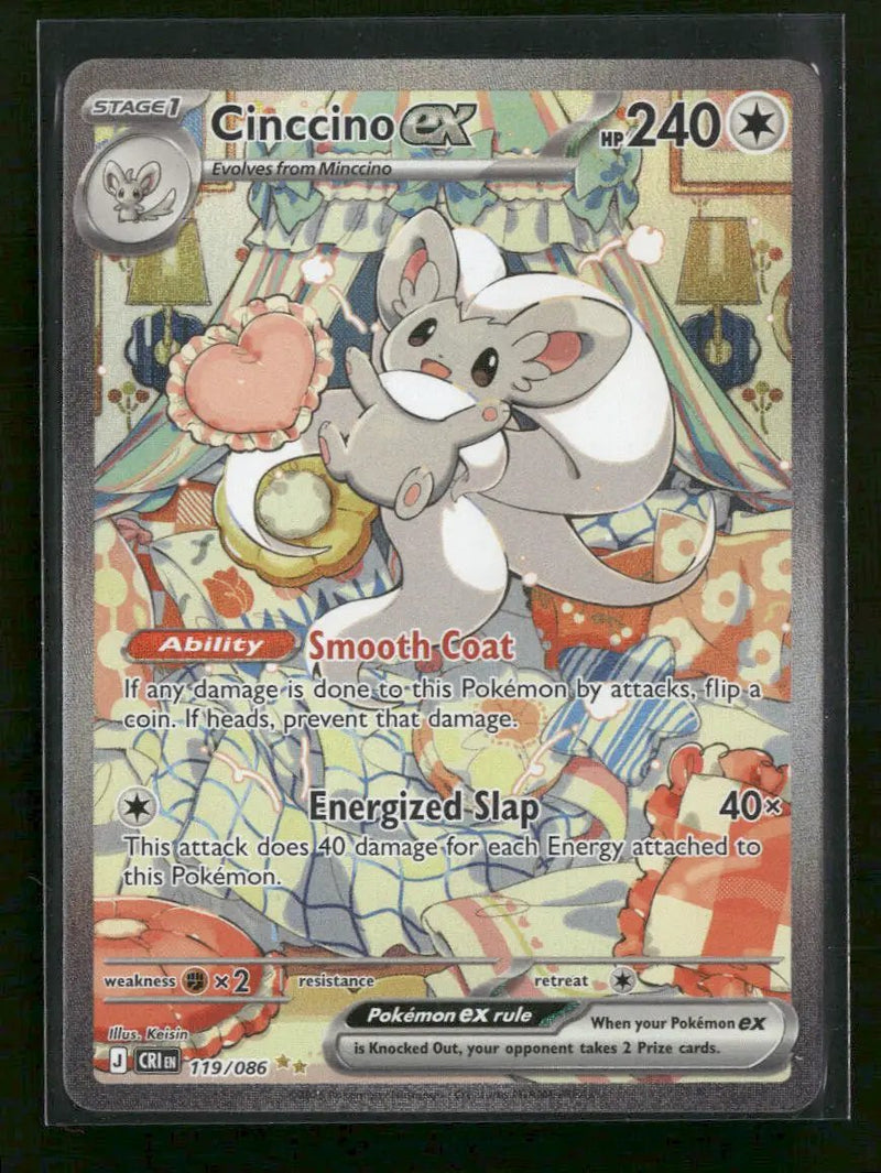 ME04: Chaos Rising Cinccino ex #119/086
