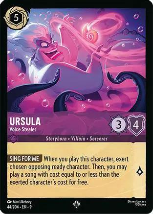 Ursula - Voice Stealer (44/204) - Fabled Cold Foil