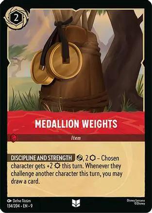 Medallion Weights (134/204) - Fabled Cold Foil